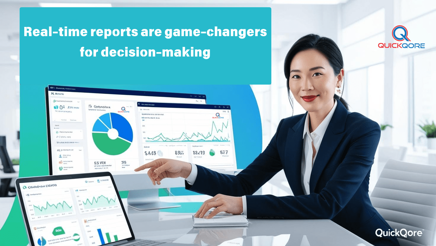 Real-time reports are game-changers for decision-making