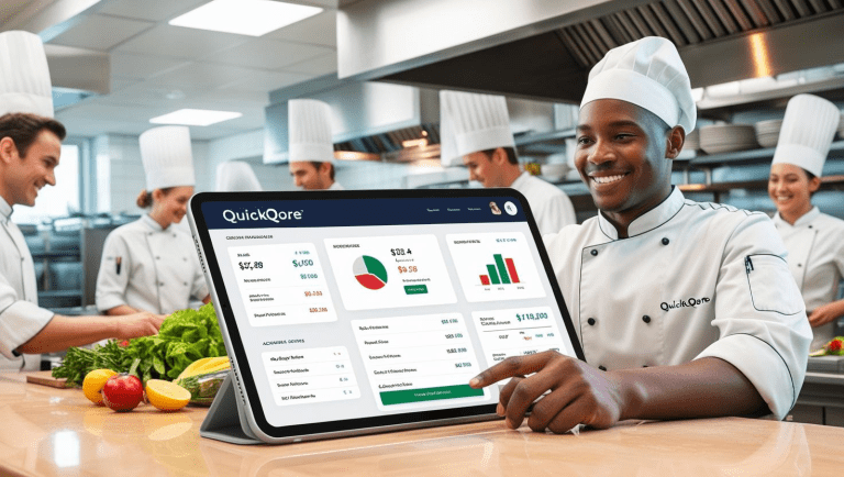 From the Kitchen to the Books How QuickQore Simplifies Restaurant Accounting 768x434 1
