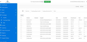 Paper receipt to digital invoice