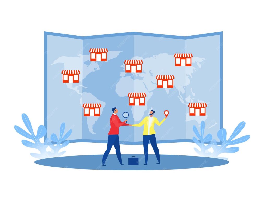 businessman-offering-franchise-trading-network-shop-world-map-business-concept-flat-illustration_101179-1241